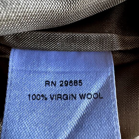 Vintage Pendleton Dress Pants Trousers 100% Virgin Wool 90s Pleated Tan 6P 28x29 - Picture 4 of 6